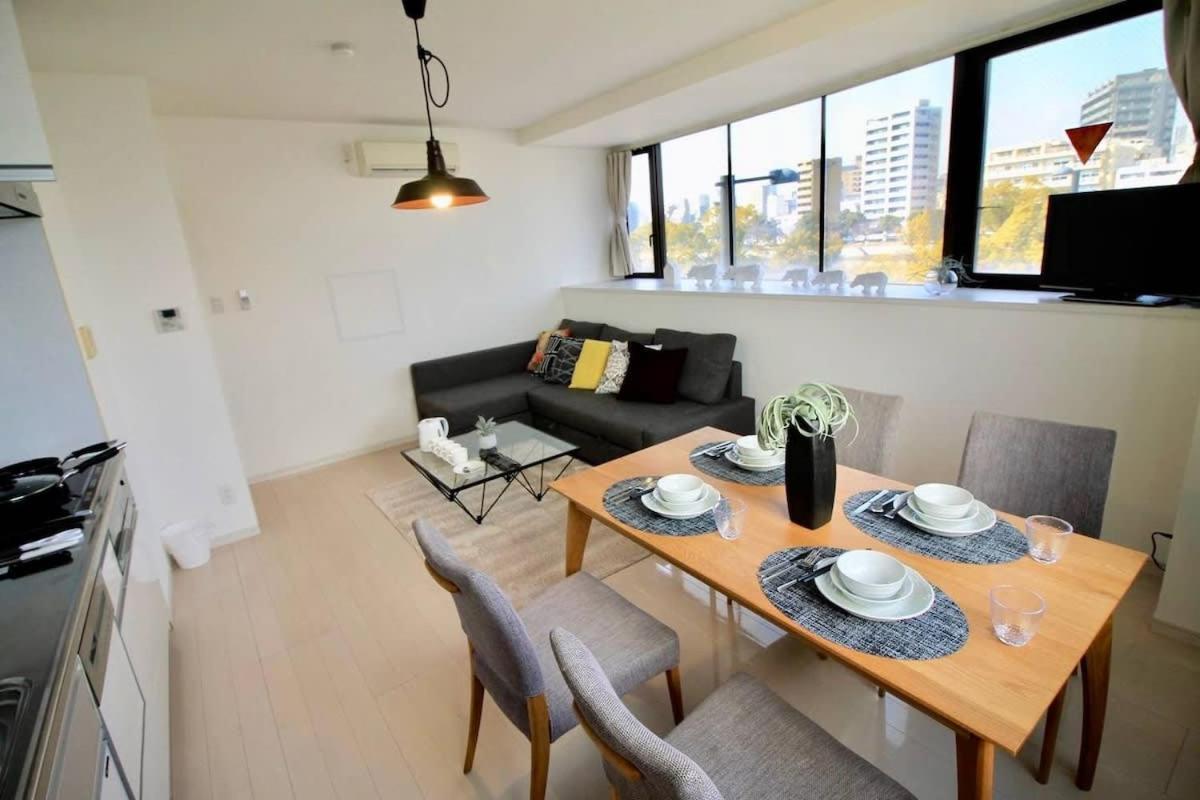Ferienwohnung Luxes - 10 Min Hiroshima Station & 2Br Up To 10P Exterior foto